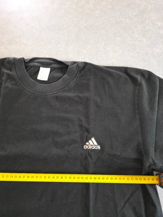 T-shirt Adidas Vintage Nera Made in England XL