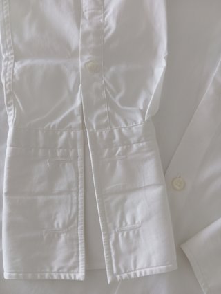 Camisa Hugo Boss Blanca Y2K Retro Vintage Talla 45