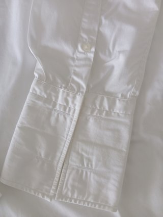 Camisa Hugo Boss Blanca Y2K Retro Vintage Talla 45
