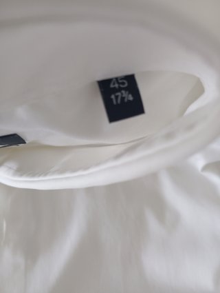Camisa Hugo Boss Blanca Y2K Retro Vintage Talla 45