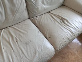 Sofás piel Natuzzi casi regalo. URGE VENTA