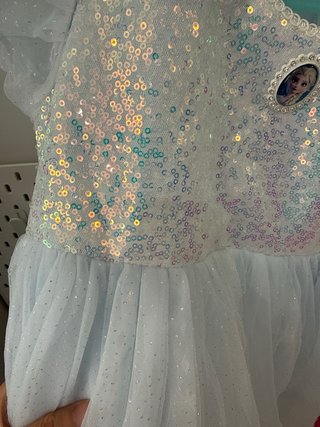 Vestido de Elsa Frozen Talla 6 130estatura