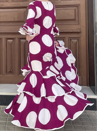 Traje de flamenca talla 36-38