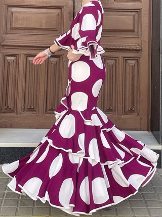 Traje de flamenca talla 36-38