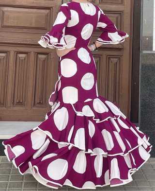 Traje de flamenca talla 36-38