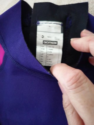 Neopreno OLAIAN morado y fucsia