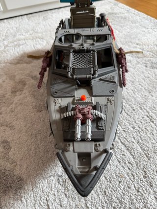 Barco militar de juguete