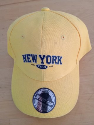 Gorra New York ESTD 1788 Snapback Amarilla