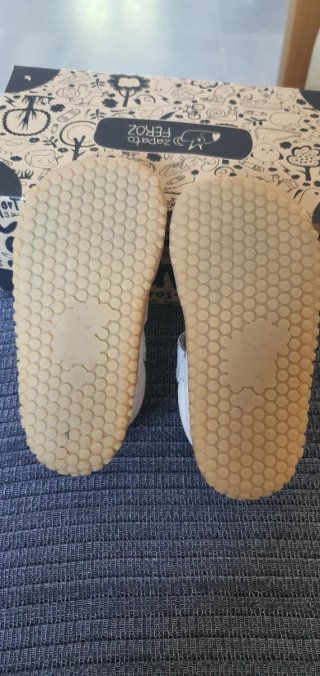 Sandalias Irta Rocker Microfibra Beige Talla 24