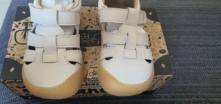 Sandalias Irta Rocker Microfibra Beige Talla 24