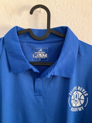 Camiseta Polo Deportiva Azul