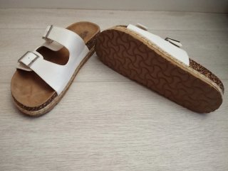 Sandalias Bosanova T40 Blancas