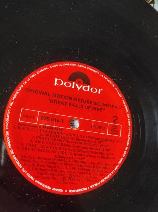 Banda Sonora Original Gran Bola de Fuego 1989