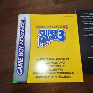 Super mario 3 Game boy advance