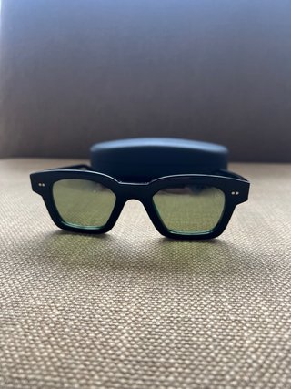 Giorgio Nannini gafa Original negra lente verde