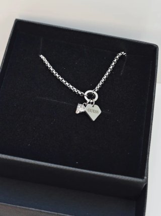 Pulsera Guess Corazón Plata