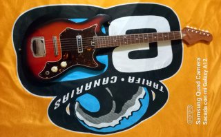 Guitarra Eléctrica Vintage Teisco Sakai EG1 Japón