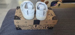 Sandalias Irta Rocker Microfibra Blanca