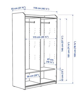 Armario Ikea Blanco