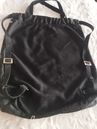 Mochila Tous Bubble Negra y Dorada