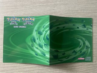 Banda sonora CD Pokémon Rojo Fuego Verde Hoja