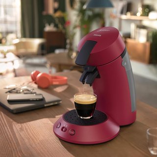 Cafetera Philips SENSEO Original Plus Rojo