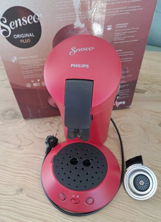 Cafetera Philips SENSEO Original Plus Rojo