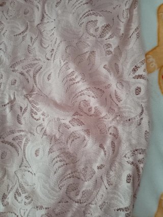 Vestido H&M encaje rosa lactancia