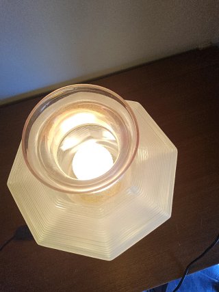 Lámpara de mesa vintage estilo quinqué