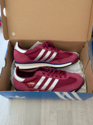 Adidas SL 72 Botines Rojo/Blanco Talla 44