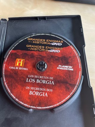 DVD Los Secretos de los Borgia