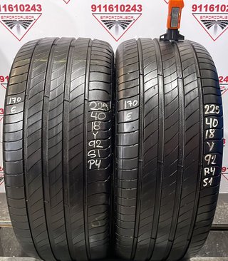 225 40 18 Y MICHELIN RUEDA AL 90% VIDA UTIL