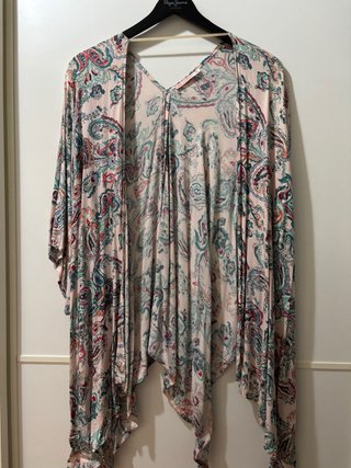Kimono estampado floral