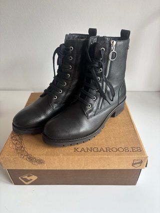 Botas KangaROOS Piel Negras Talla 37