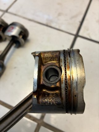 Pistones D16z6 P08 Honda (4 uds)