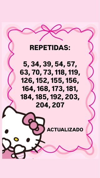 Cartas Hello Kitty and Friends