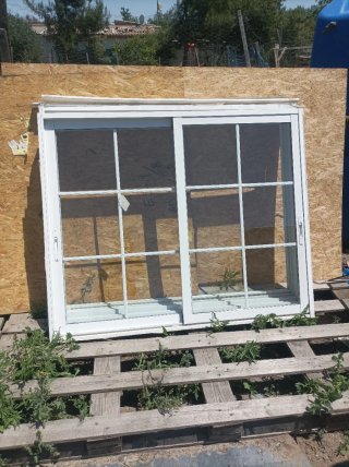 2Ventanas correderas aluminio Climalit
