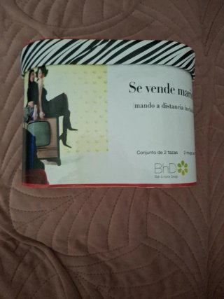 Juego de 2 tazas de cerámica