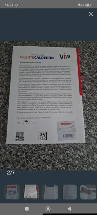50 años del Vicente calderon