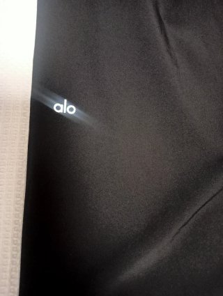 Pantalones anchos negros talla M