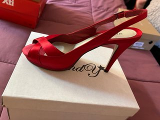 Tacones Rojos de fiesta