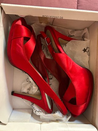 Tacones Rojos de fiesta