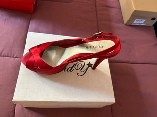 Tacones Rojos de fiesta