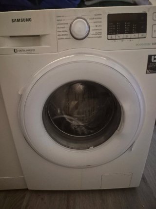 Lavadora Samsung ecobubble 8.0kg
