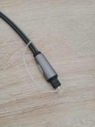 Cable Óptico EMK Ángulo Recto