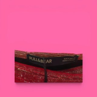 Top / mini abito glitter effetto glam
