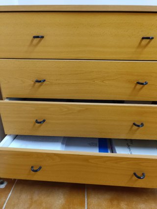 Cajonera de madera