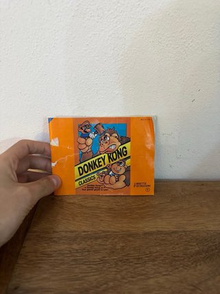 Donkey Kong Classics GIG [Vers.Italiana} CIB-NES