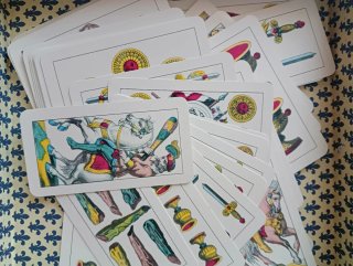 Carte da gioco vintage Modiano Piacentine