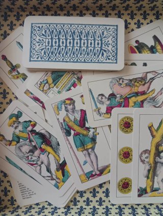 Carte da gioco vintage Modiano Piacentine